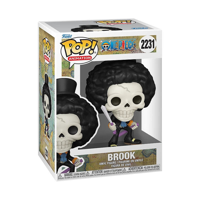 Funko POP! Animation: One Piece Brook 5-in Vinyl Figure