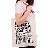 ABYstyle Demon Tanjiro, Nezuko, Zenitsu and Inosuke Slayer Tote Bag