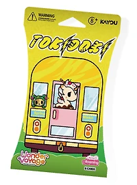 Tokidoki Wonder Voyage Collectible Cards Roaming Edition Booster Pack (Styles May Vary)