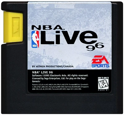 NBA Live 96 - Sega Genesis