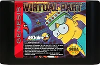 Virtual Bart - Sega Genesis