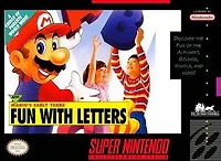 Mario's Early Years: Fun with Letters - Super Nintendo