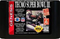 Tecmo Super Bowl III: Final Genesis - Sega Genesis