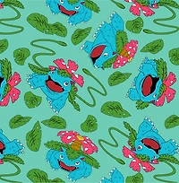 Pokemon Venusaur Leaves Unisex Button Up Shirt GameStop Exclusive