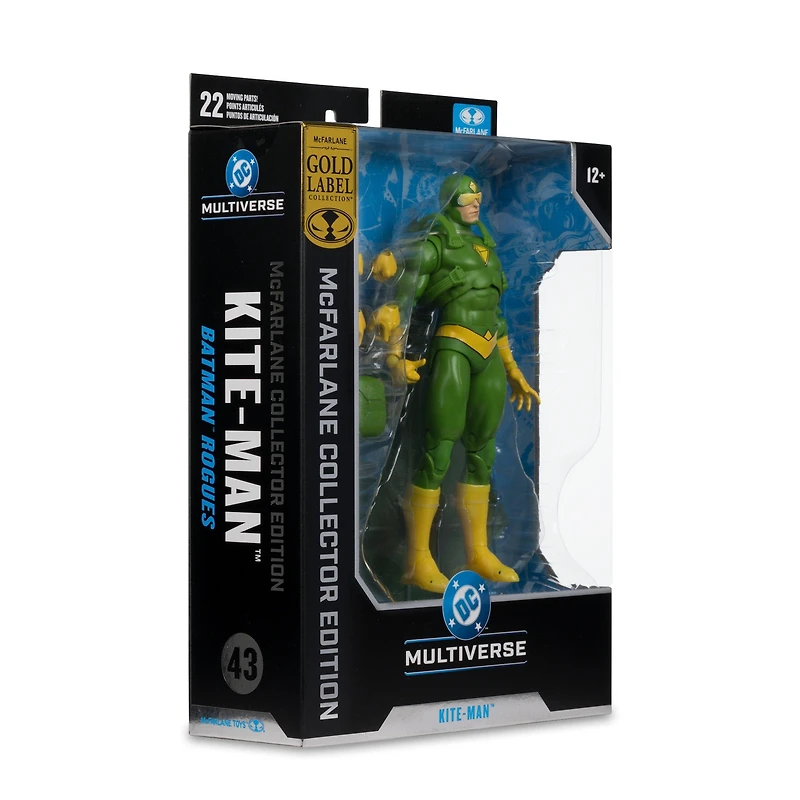 McFarlane Toys DC Multiverse Collector Edition Kite Man (Gold Label) 7-in Action Figure
