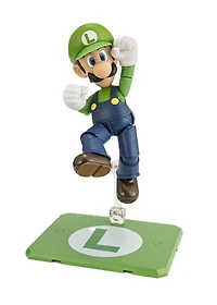 Bandai Tamashii Nations S.H.Figuarts Super Mario Bros Luigi 4-in Action Figure