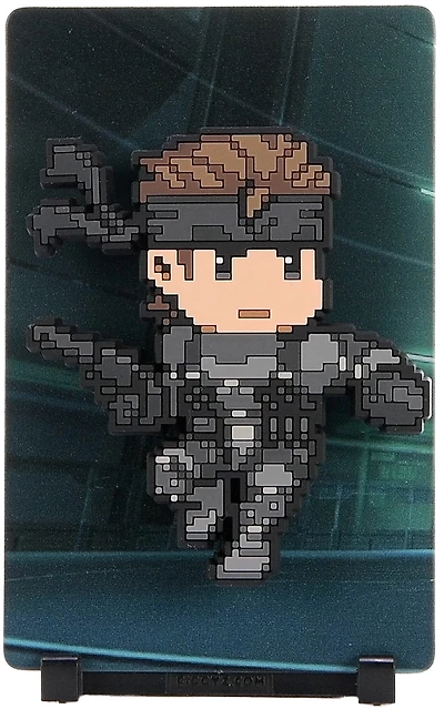 FiGGYZ Metal Gear Solid 2 Solid Snake (Hero Pose) Pop Magnet Collectible Figure