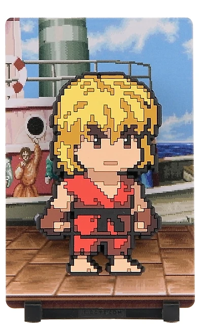 FiGGYZ Street Fighter 2 Ken Pop Magnet Collectible Figure