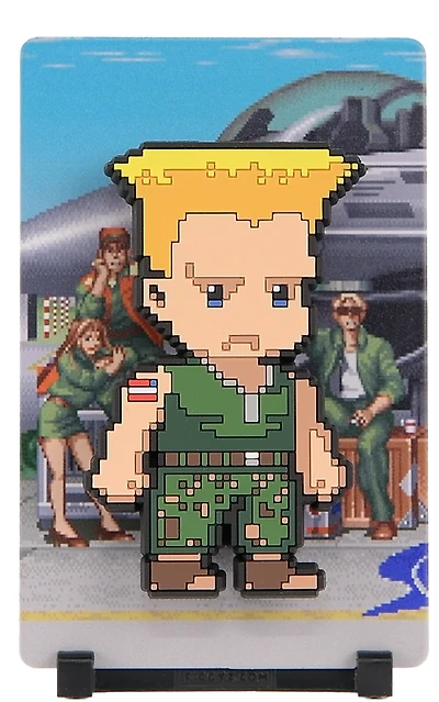 FiGGYZ Street Fighter 2 Guile Pop Magnet Collectible Figure