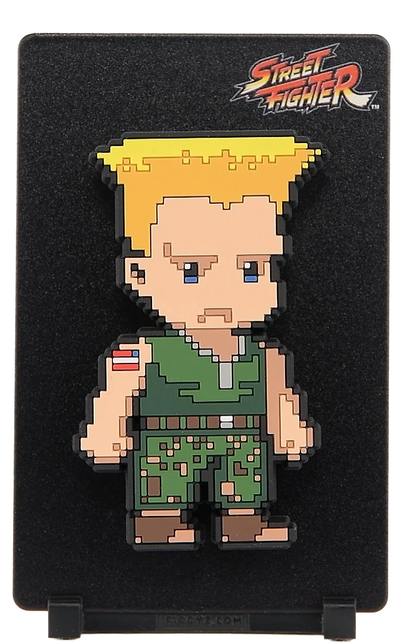 FiGGYZ Street Fighter 2 Guile Pop Magnet Collectible Figure