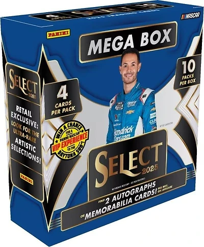 2025 Panini Select Racing Mega Box