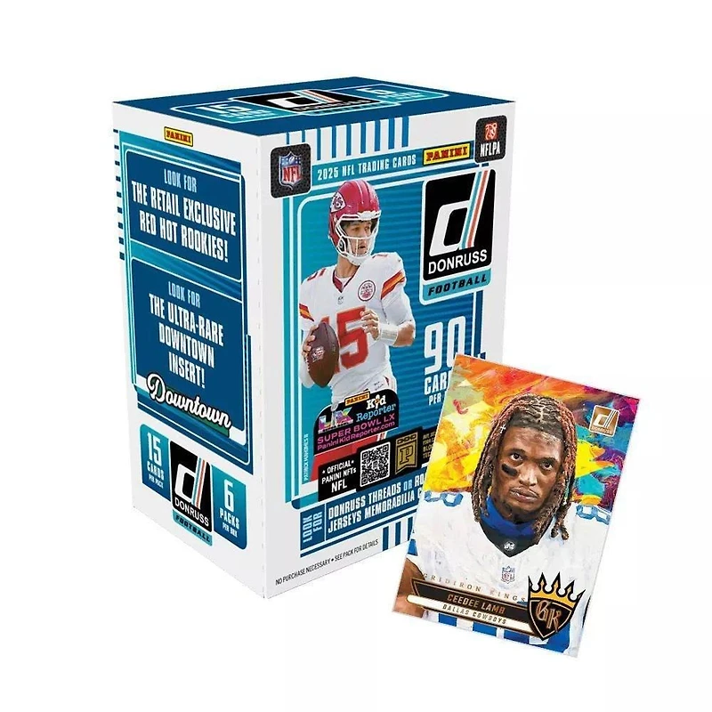 2025 Panini Donruss NFL Football Blaster Box