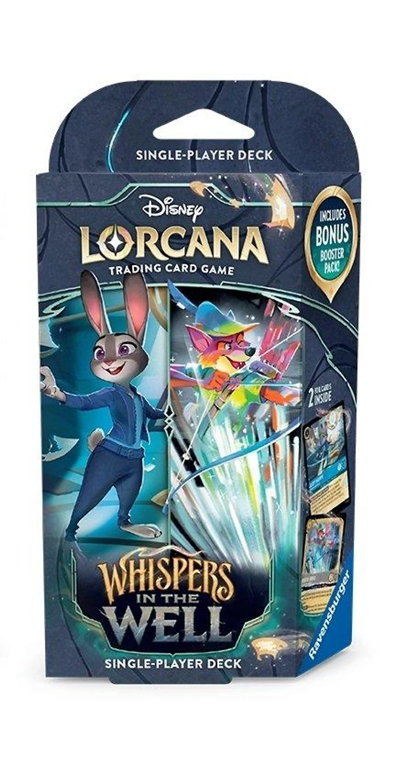 Disney Lorcana: Whispers in the Well Chapter 10 Single-Player Deck (Sapphire and Steel)