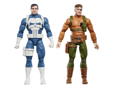 Hasbro Marvel Legends Series Gamerverse Punisher and Nick Fury 6-In Action Figure Set