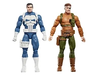 Hasbro Marvel Legends Series Gamerverse Punisher and Nick Fury 6-In Action Figure Set