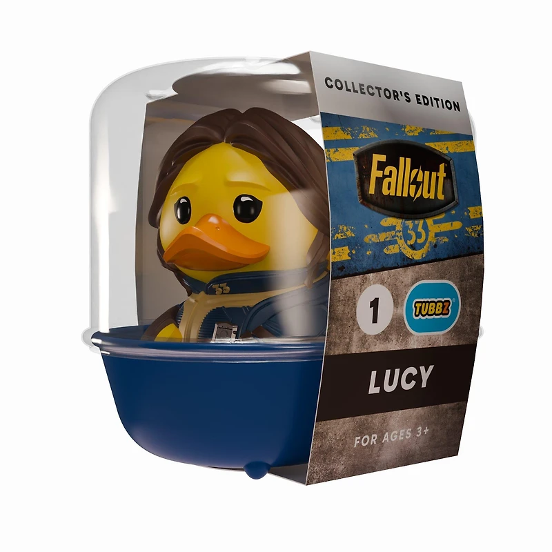 Tubbz Fallout TV Lucy MacLean (1st Edition) 3.54-in Collectible Rubber Duck