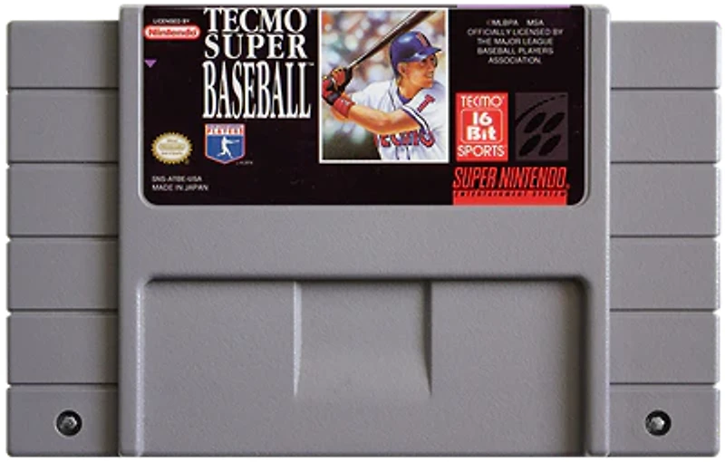 Tecmo Super Baseball - Super Nintendo