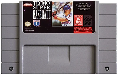 Tecmo Super Baseball - Super Nintendo