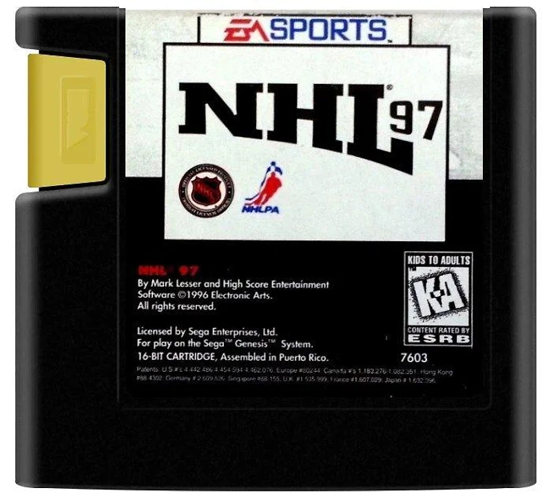 NHL 97 - Sega Genesis