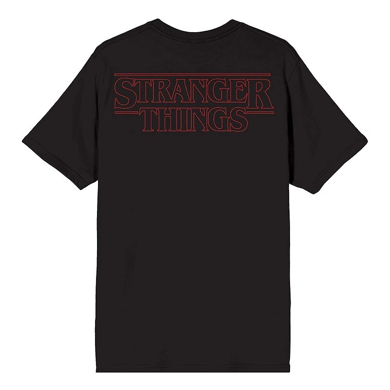 Stranger Things Vintage WSQK Radio Station Record Graphic Unisex T-Shirt GameStop Exclusive
