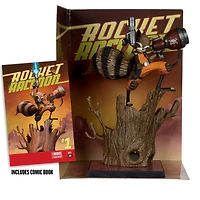 McFarlane Toys Collection Marvel Rocket Raccoon a Chasing Tale Rocket Raccoon 1:6th Scale Statue