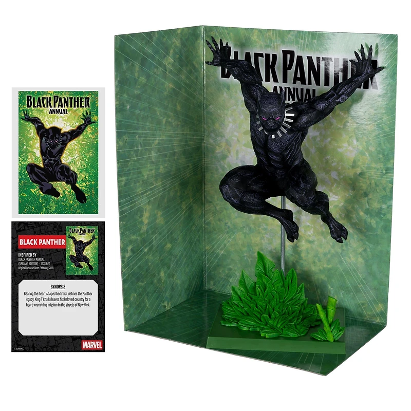 McFarlane Toys Collection Marvel Black Panther - Black Panther (Issue 1) 1:6th Scale Statue