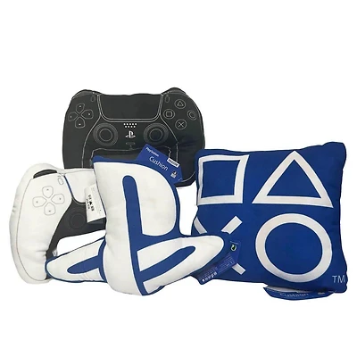 PlayStation Controllers Deluxe Plush Buddies Cushion (Styles May Vary)