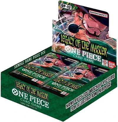 One Piece Trading Card Game: 12: Legacy of the Master Booster Box (24 Boosters)