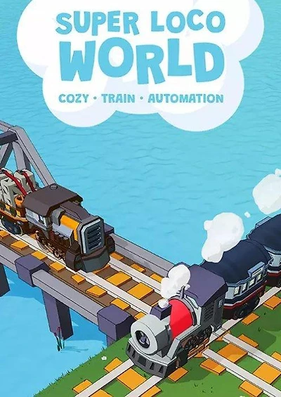 Super Loco World - Cozy Train Automation - PC Steam