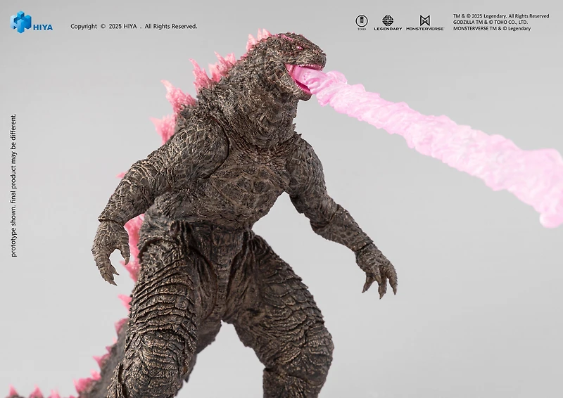 HIYA Exquisite Basic Series Godzilla x Kong The New Empire Godzilla (Heat Ray Godzilla Evolved Ver.) 6-in Action Figure