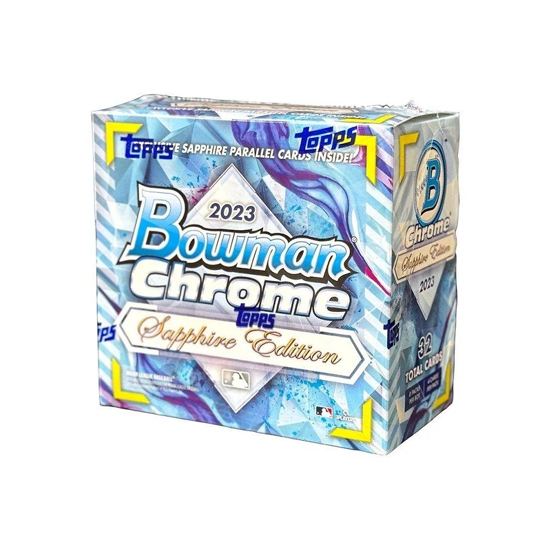 2023 Bowman Chrome MLB Baseball Sapphire Edition Box