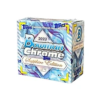 2023 Bowman Chrome MLB Baseball Sapphire Edition Box