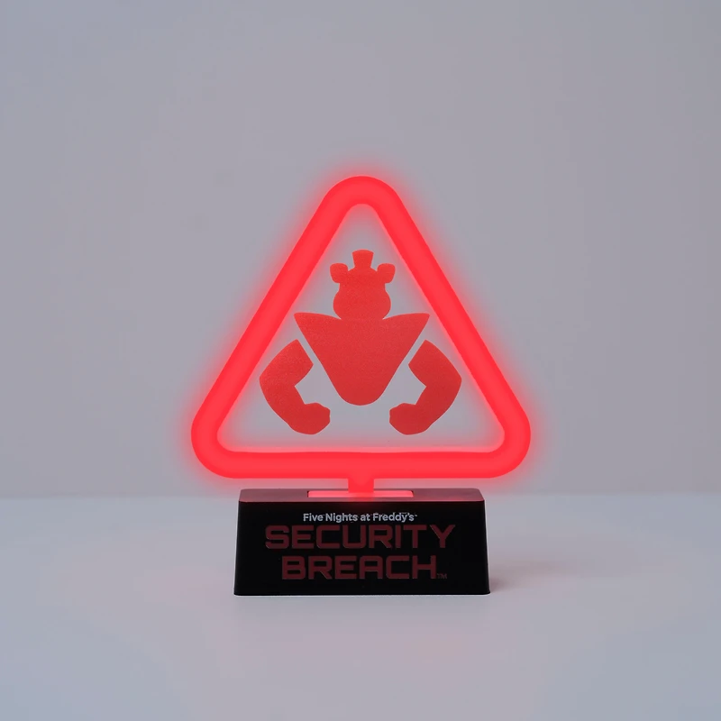 Five Nights At Freddy's Security Breach Logo LED Neon Lamp