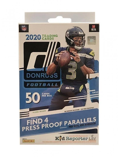 2020 Panini Donruss NFL Football Hanger Box