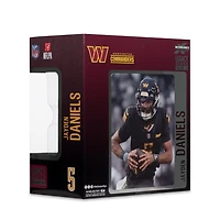 McFarlane Toys SportsPicks NFL Series Washington Commanders Jayden Daniels (Alternate Black Uniform) 7-in Figure