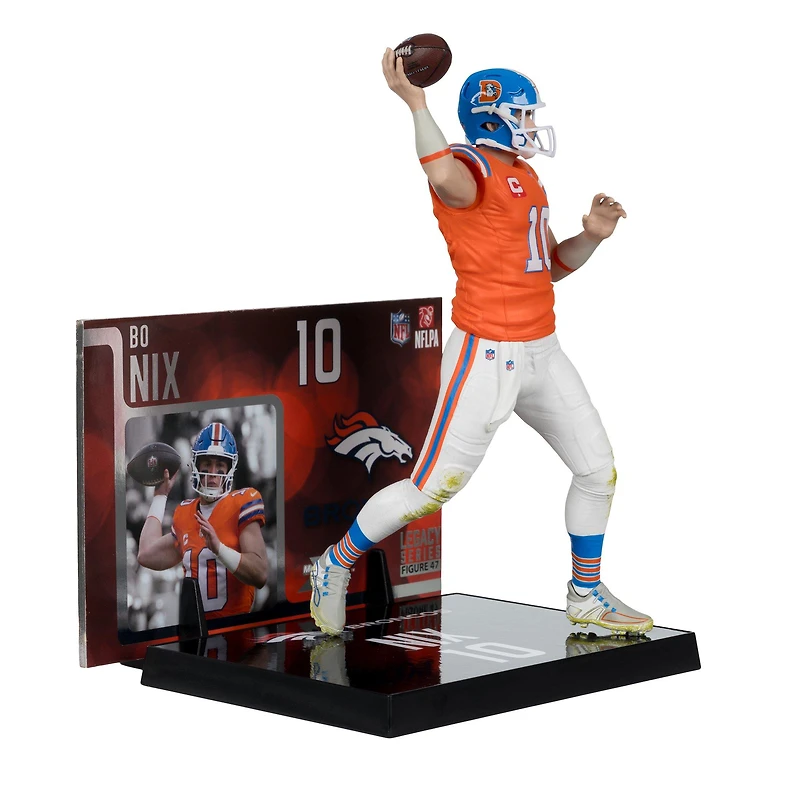 McFarlane Toys SportsPicks NFL Series Denver Broncos Bo Nix (Classic Jersey) 7-in Figure