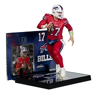 McFarlane Toys SportsPicks NFL Series Buffalo Bills Josh Allen (Red Color Rush Jersey) 7-in Figure