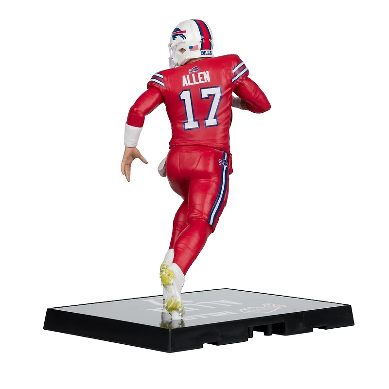 McFarlane Toys SportsPicks NFL Series Buffalo Bills Josh Allen (Red Color Rush Jersey) 7-in Figure
