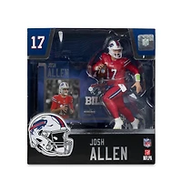McFarlane Toys SportsPicks NFL Series Buffalo Bills Josh Allen (Red Color Rush Jersey) 7-in Figure