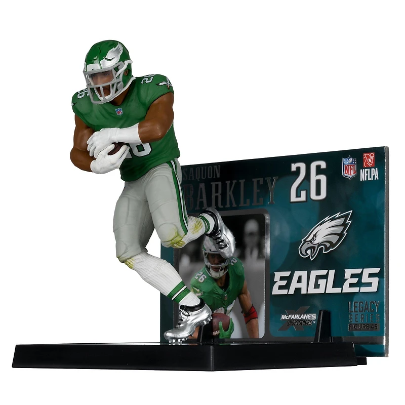 McFarlane Toys SportsPicks NFL Series Super Bowl Edition Philadelphia Eagles Saquon Barkley (Classic Uniform) 7-in Figure
