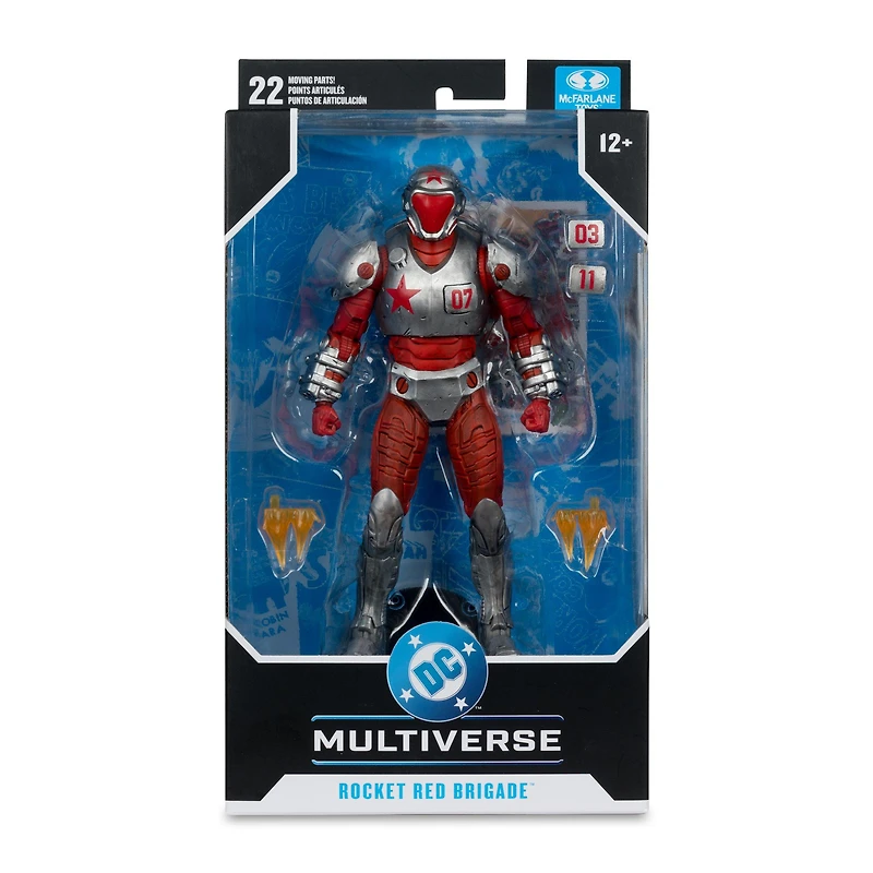 McFarlane Toys DC Multiverse Justice League Generation Lost Rocket Red 7-in Action Figure