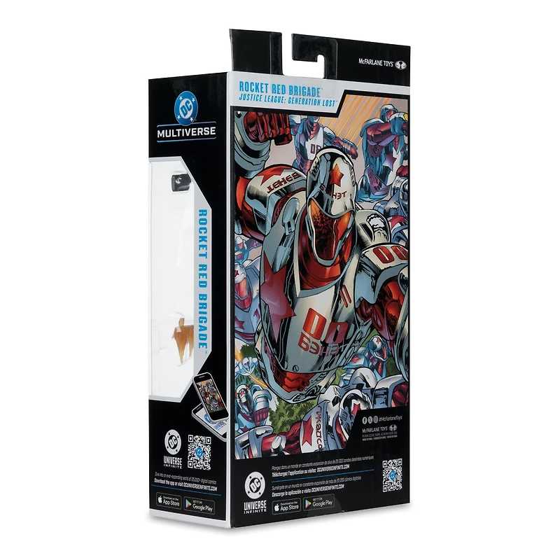 McFarlane Toys DC Multiverse Justice League Generation Lost Rocket Red Brigade 7-in Action Figure