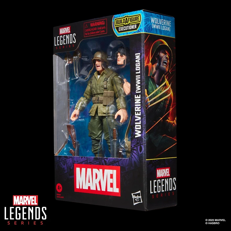 Hasbro Marvel Legends Series X-Men Wolverine (WWII Logan) 6-in Action Figure