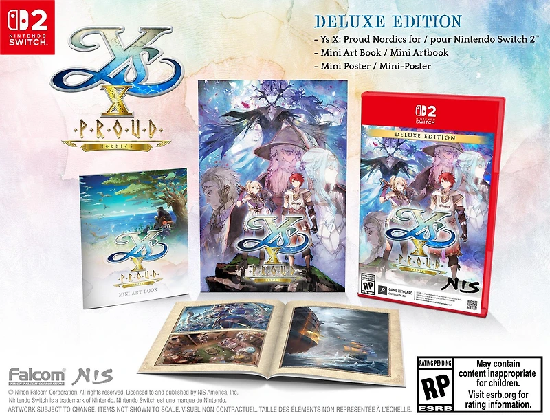 Ys X: Proud Nordics Deluxe Edition