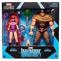 Hasbro Marvel Legends Series Inhumans Medusa and Gorgon 6-in Action Figure Set 2-Pack