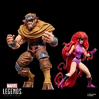 Hasbro Marvel Legends Series Inhumans Medusa and Gorgon 6-in Action Figure Set 2-Pack