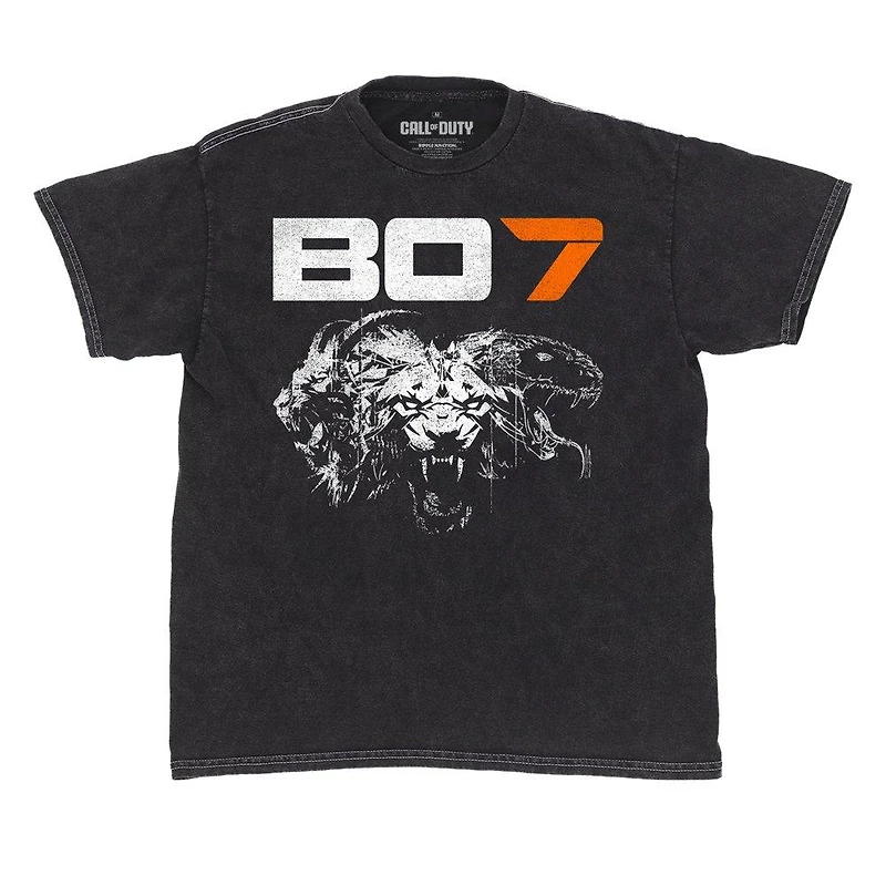 Call of Duty: Black Ops 7 Double Sided Wash T-Shirt GameStop Exclusive
