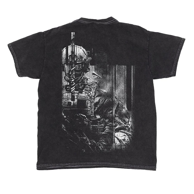 Call of Duty: Black Ops 7 Double Sided Wash T-Shirt GameStop Exclusive