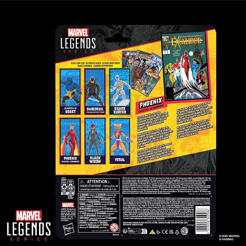Marvel Legends Series X-Men Phoenix (Rachel Summers) 6-in Action Figure