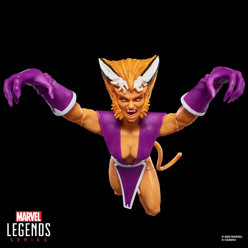Hasbro Marvel Legends Series X-Force Feral 6-in Action Figure